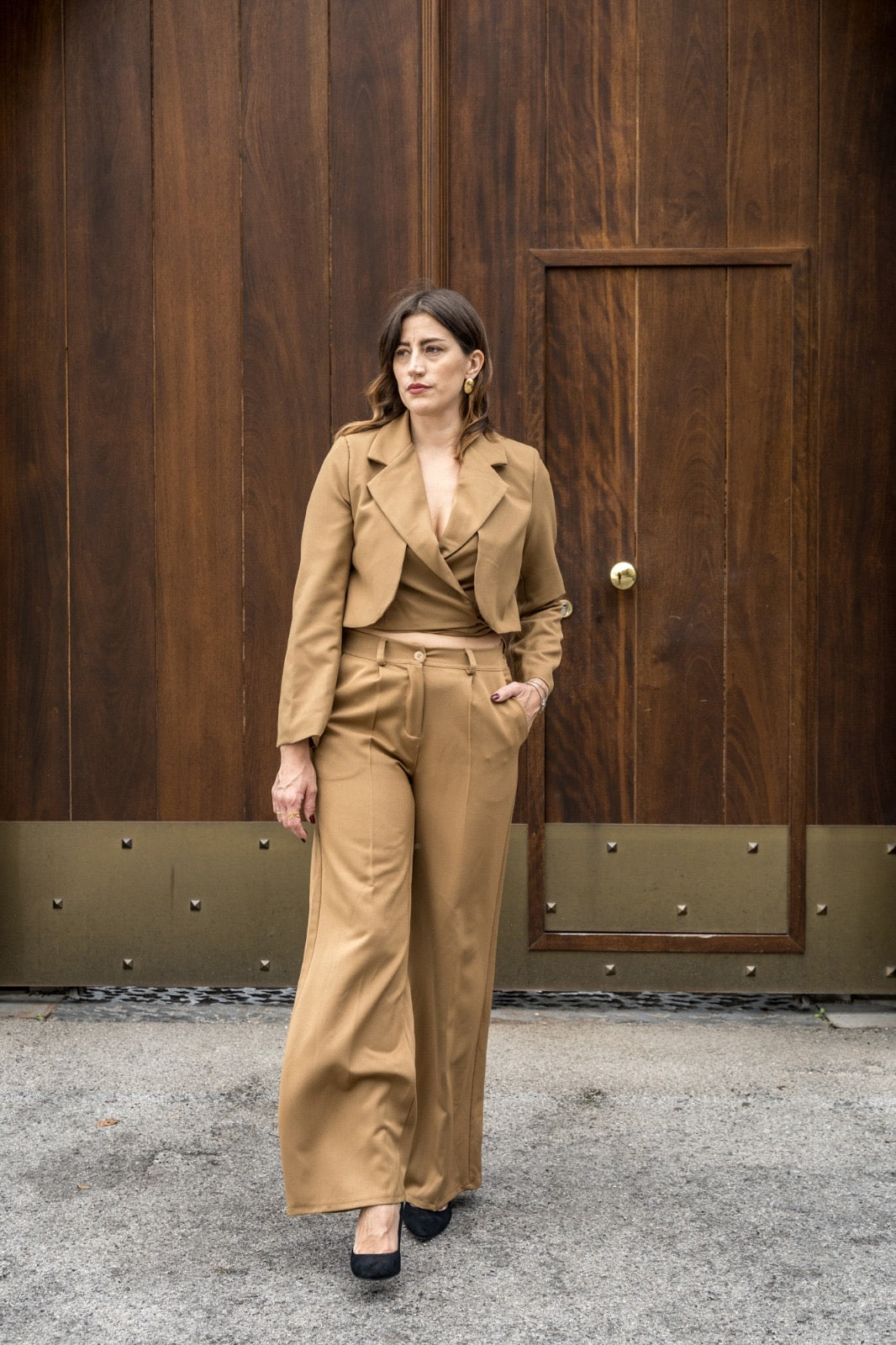 TAILLEUR SOFI COLORE CAMEL