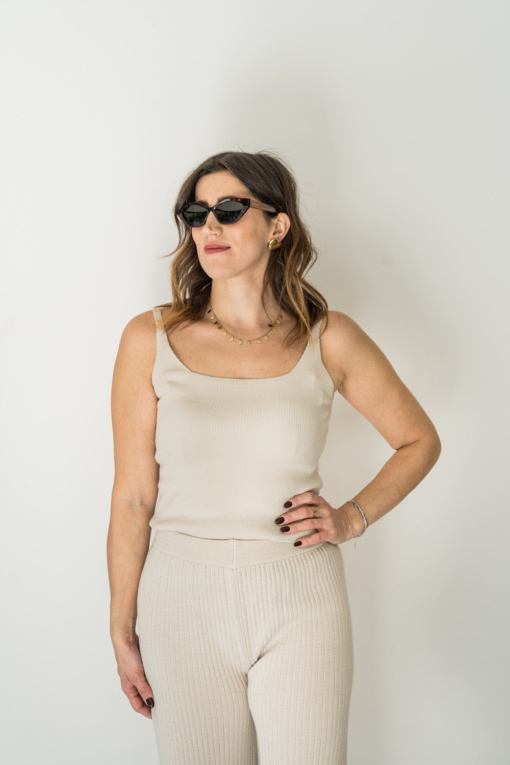 COORDINATO MINA - BEIGE CHIARO