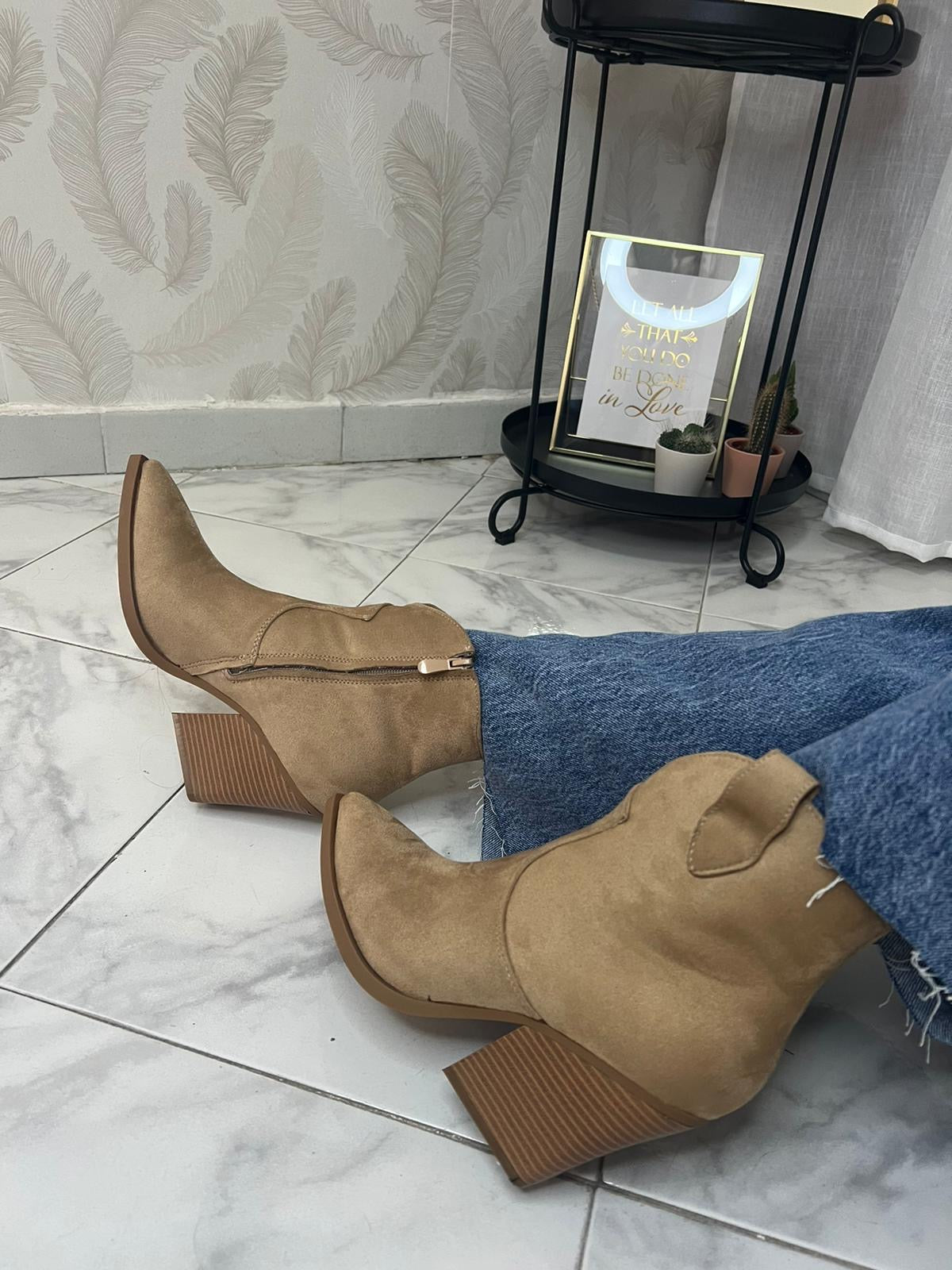 Camperos basso beige