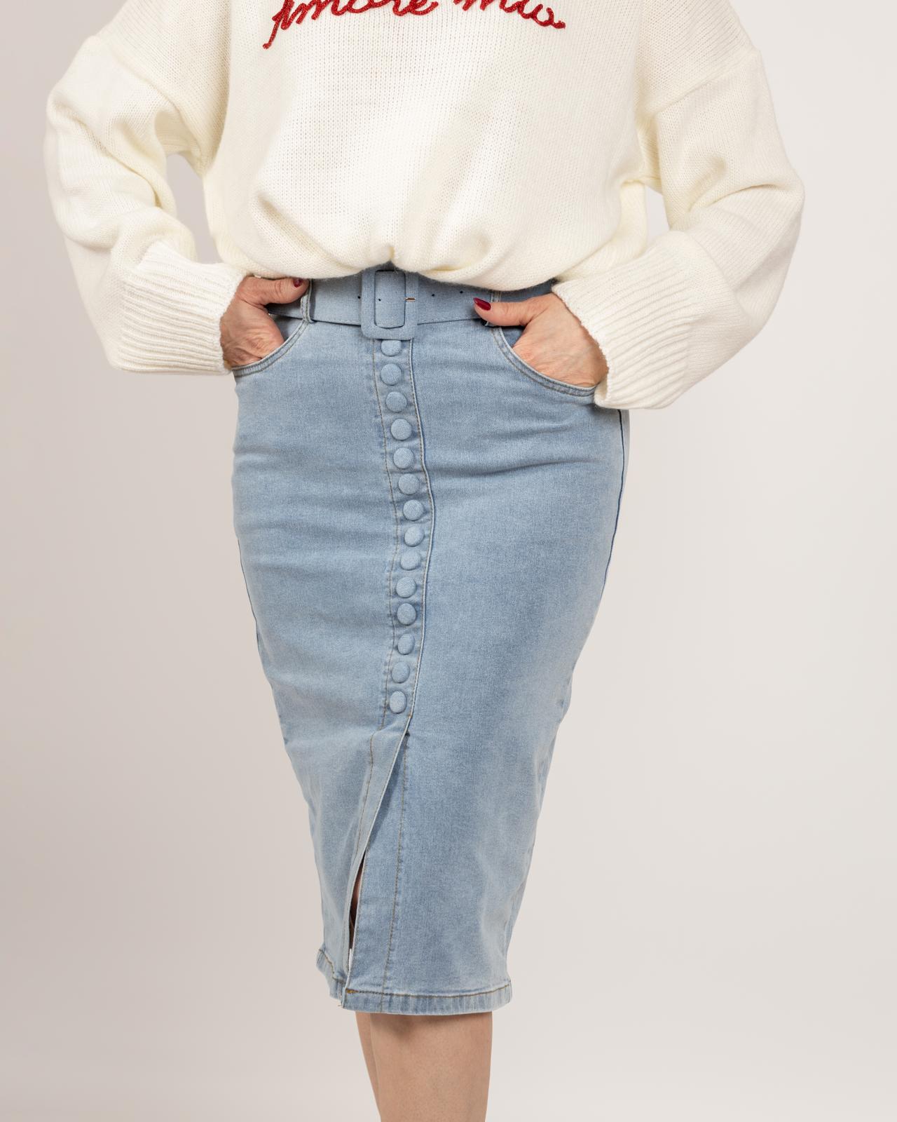 LOUNGUETTE MAY DENIM CHIARO