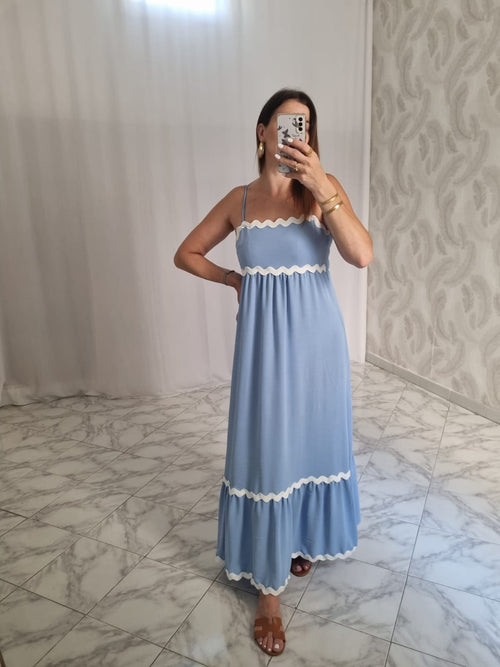 ABITO ONDA • AZZURRO