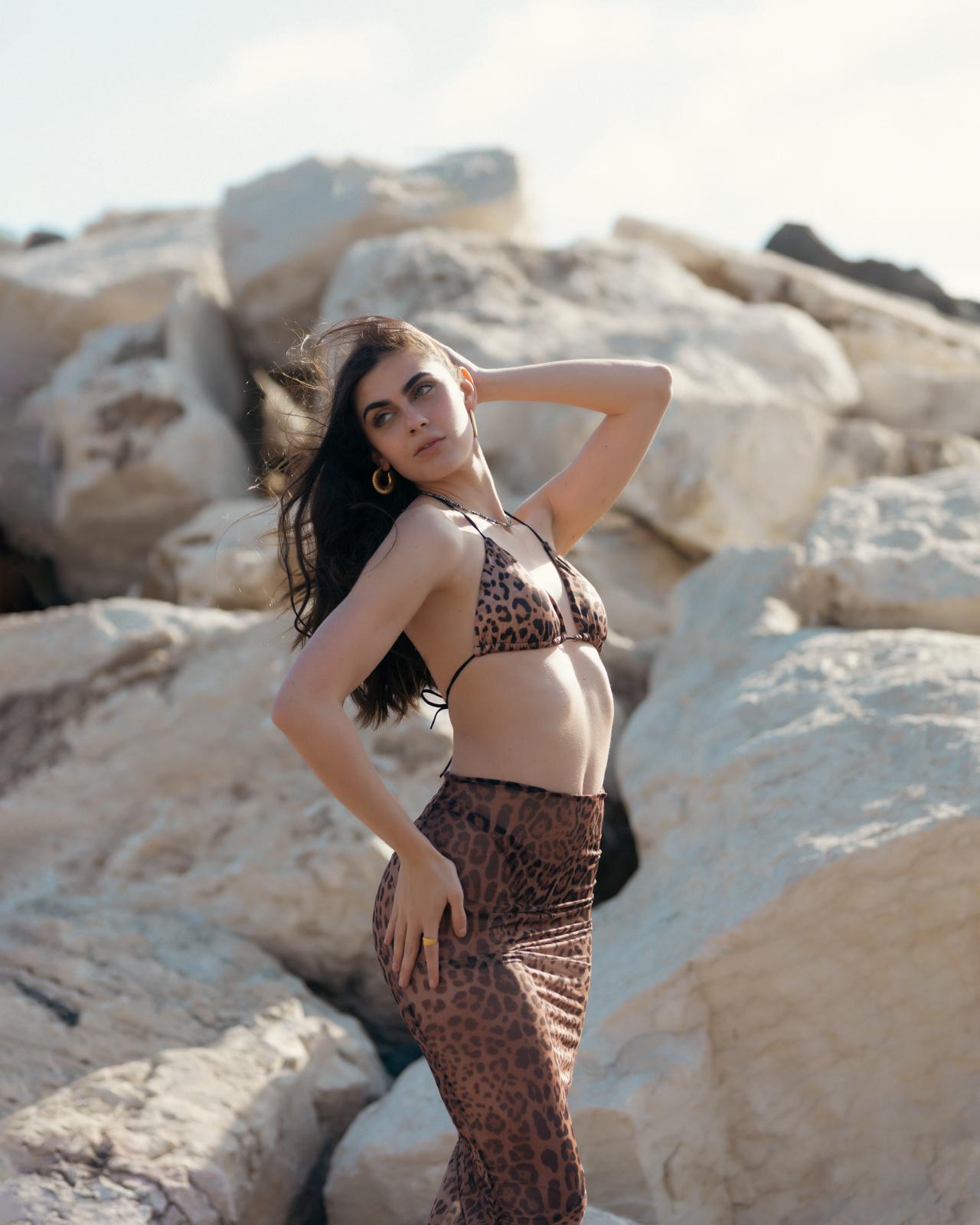 COSTUME LEOPARDATO CON GONNA