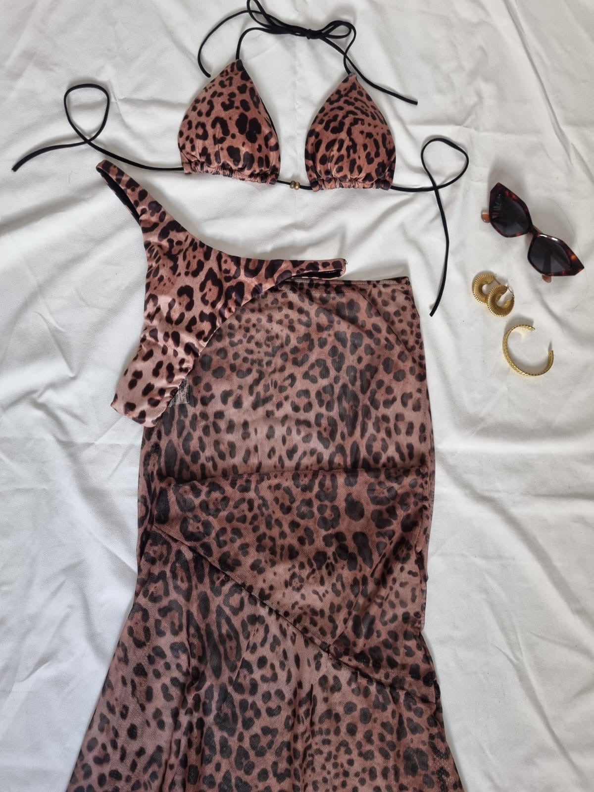 COSTUME LEOPARDATO CON GONNA