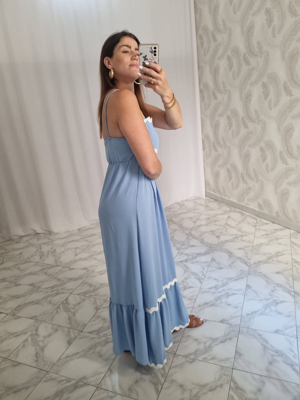 ABITO ONDA • AZZURRO